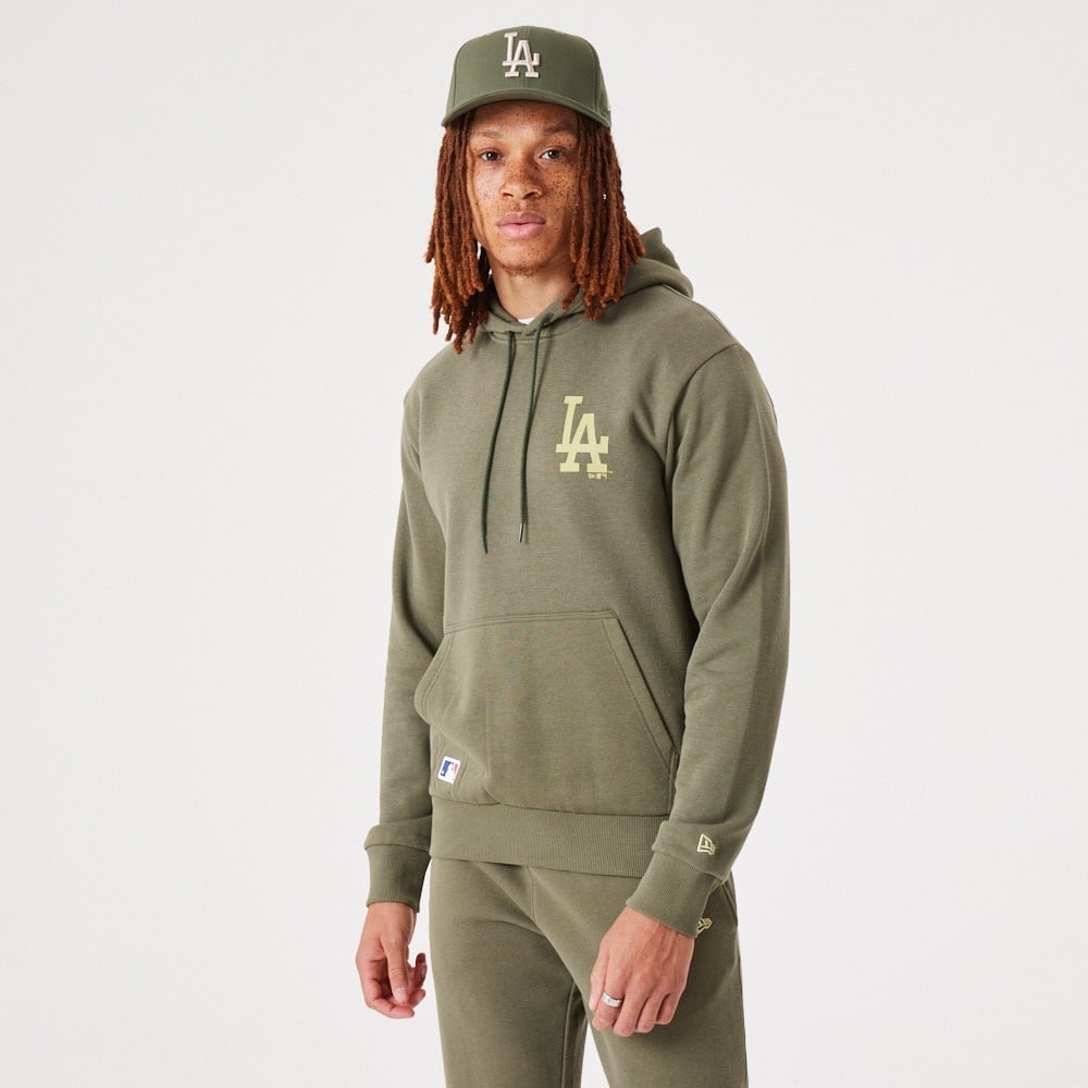 KTZ La Dodgers League Essential Oversized Hoodie in Brown for Men