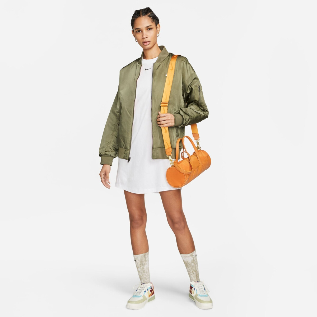 nike sportswear chill knit women's oversized t-shirt dress Nike Sportswear Chill Knit Women's Oversized T-Shirt Dress