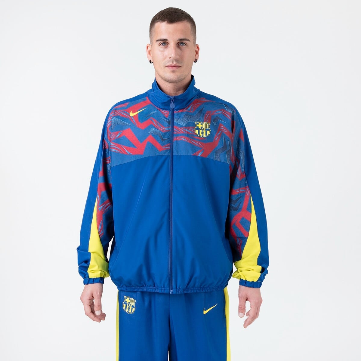 N*A様 FC Barcelona Nike サッカーウェアセット NIKE FC BARCELONA STARTING 5 FOURTH FOOTBALL WOVEN JACKET | Joped