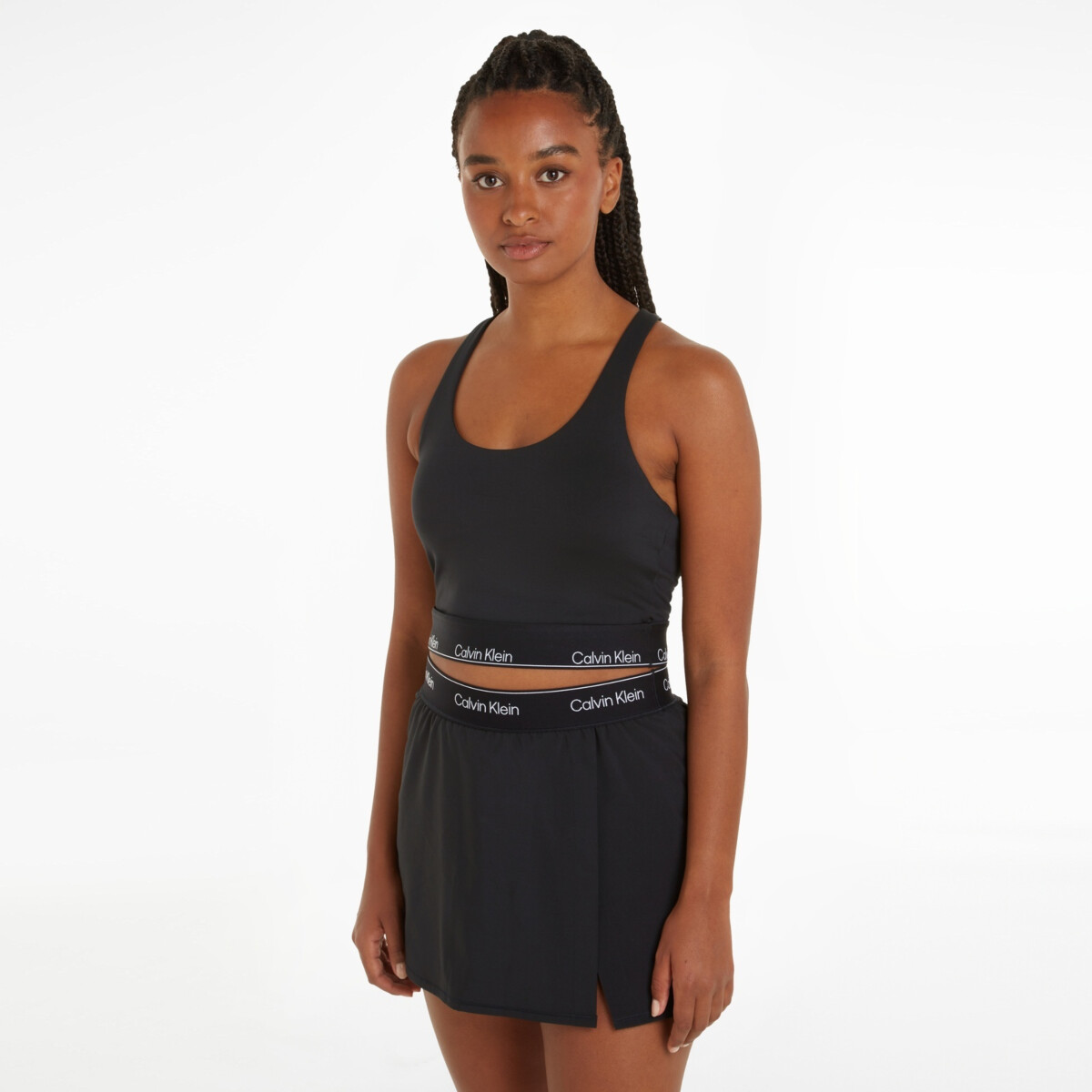 Topja CALVIN KLEIN WOMEN'S CROPPED GYM TANK TOP | Särgid ja topid | Sportland