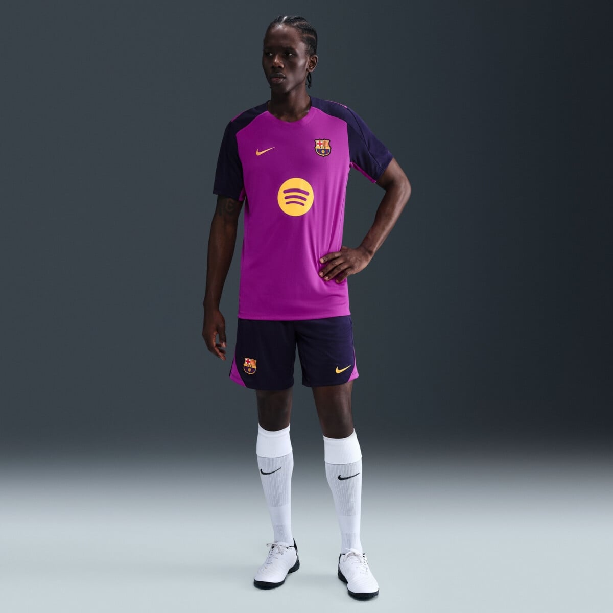 NIKE FC BARCELONA STRIKE DRI-FIT FOOTBALL SHORT-SLEEVE TOP