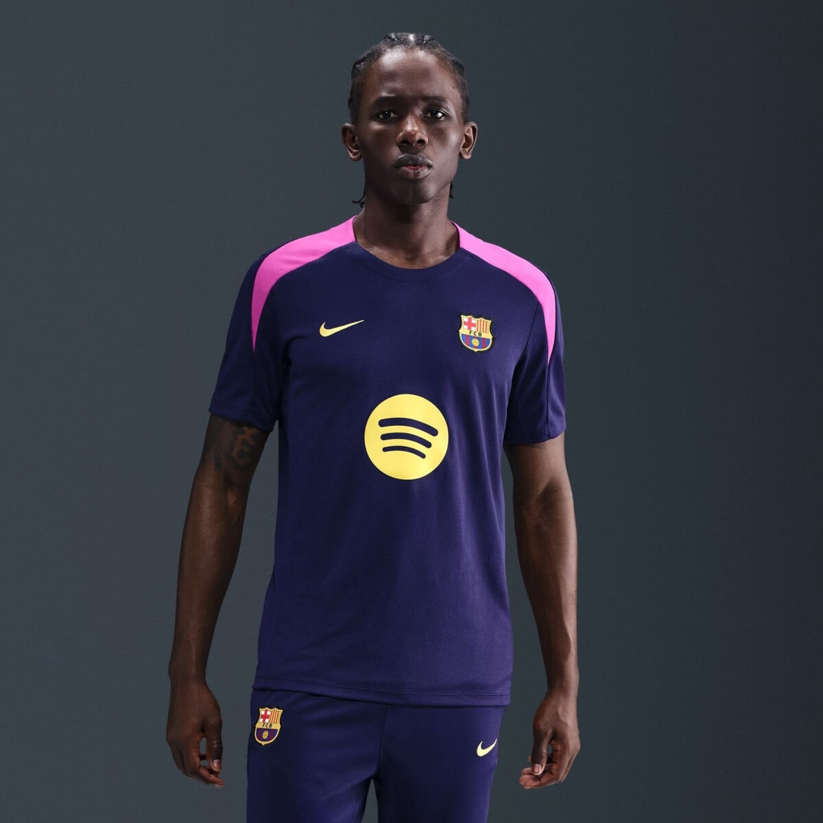 NIKE FC BARCELONA STRIKE DRI-FIT FOOTBALL SHORT-SLEEVE TOP