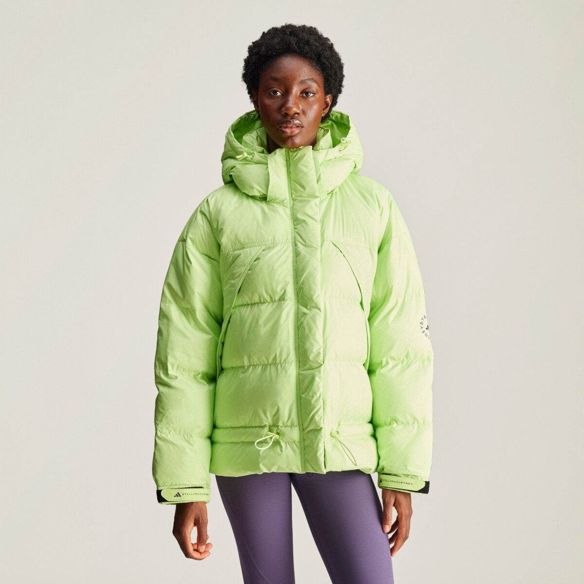 ADIDAS BY STELLA MCCARTNEY WOMEN'S MID LENGTH LIGHT PADDED JACKET