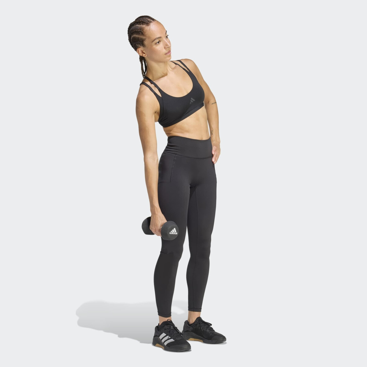 ADIDAS OPTIME WORKOUT FULL LENGTH HIGH RISE LEGGINGS | Püksid | Sportland