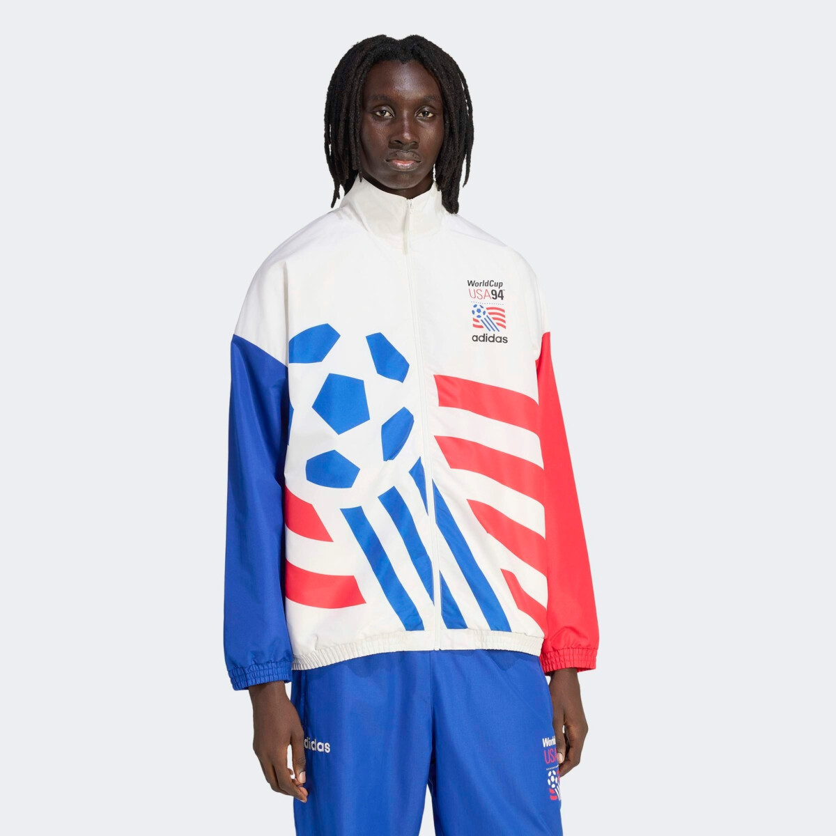 ADIDAS GRAPHIC WOVEN TRACK TOP | Dressipluusid | Sportland