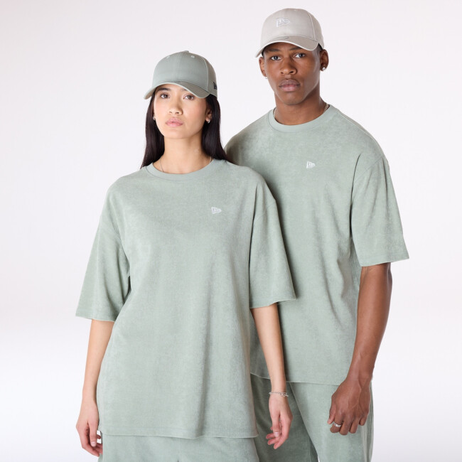 NEW ERA TOWELLING OVERSIZED T-SHIRT | Särgid ja topid