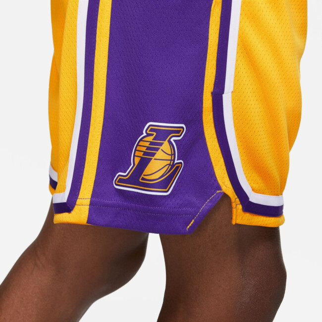 los angeles lakers icon edition swingman shorts