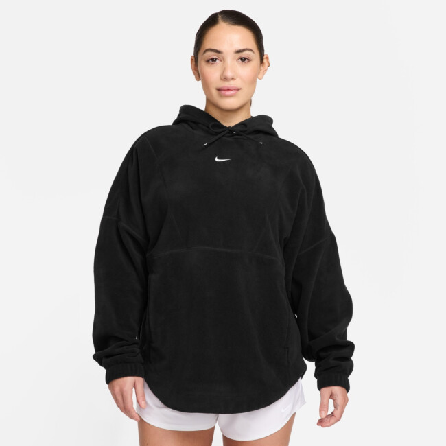 nike one women's therma fleece training hoodie