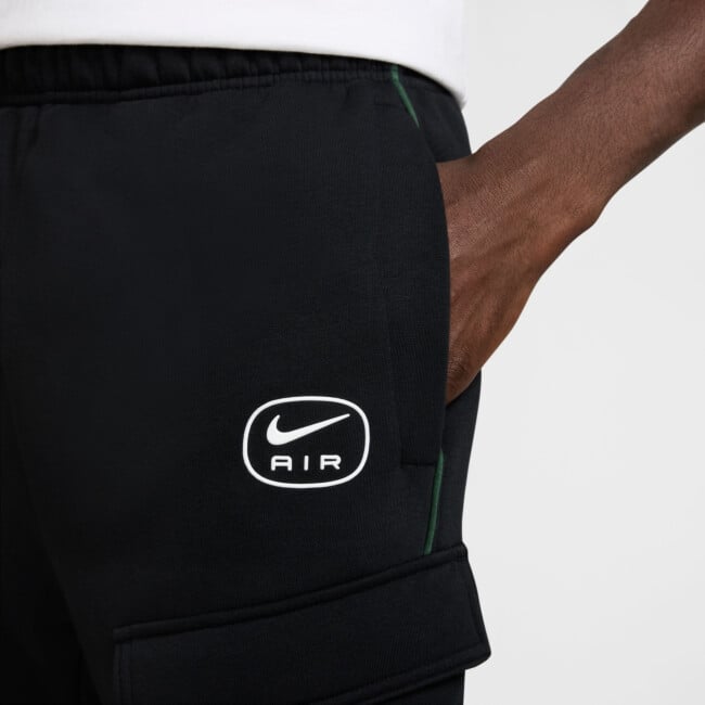 nike air print fleece cargo jogger