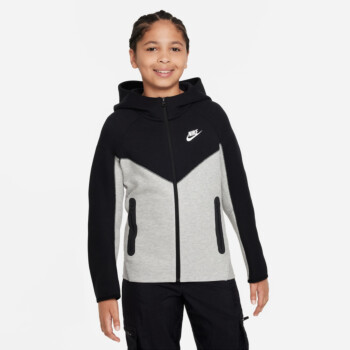NIKE TECH FLEECE BIG KIDS' (BOYS') FULL-ZIP HOODIE | Dressipluusid