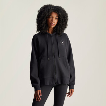 STELLA McCARTNEY  プリントコットンパーカー　Lサイズ ADIDAS BY STELLA MCCARTNEY FULL-ZIP HOODIE | Dressipluusid | Sportland