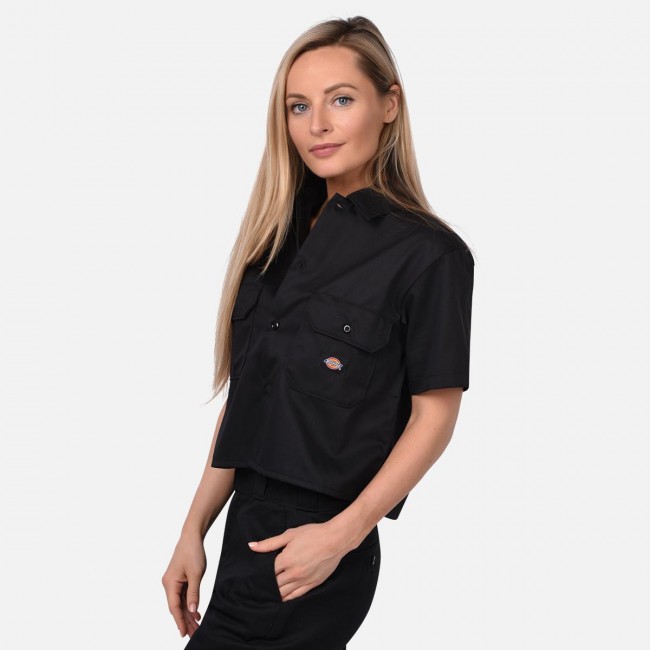 Dickies women's short hot sale sleeve work shirt