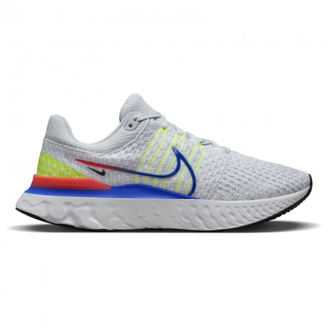 Nike React Infinity Run Fk 3 Bianco - Scarpe Running Uomo - Acquista online  su Sportland