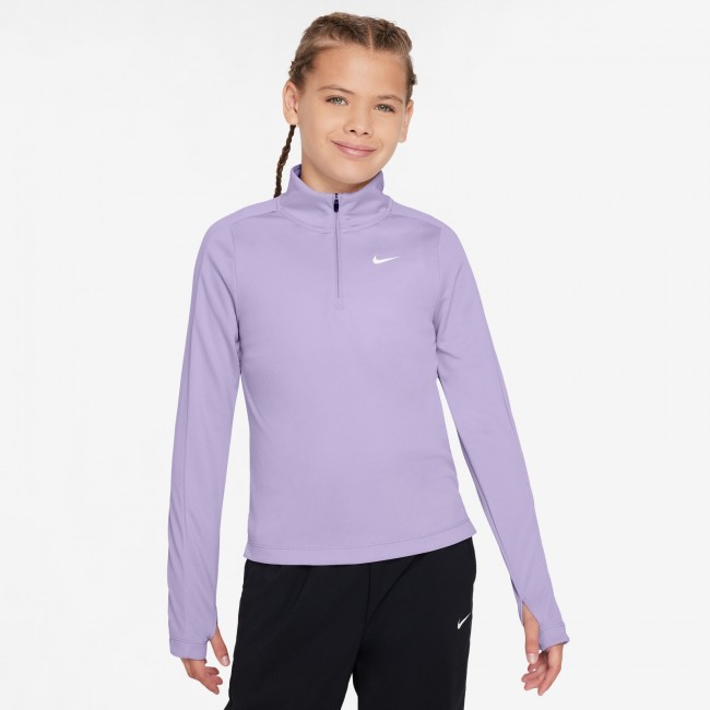 Nike dri-fit girls' long-sleeve 1/2-zip top | Särgid ja topid | Osta ...