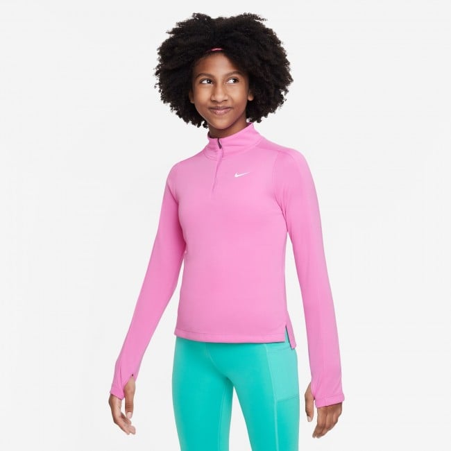 Nike dri-fit girls' long-sleeve 1/2-zip top | Särgid ja topid | Osta ...